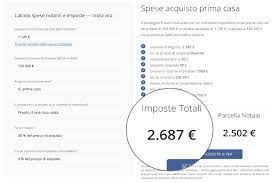 Ossia 2% di (497,33 * 115,5); Spese Notarili Acquisto Casa Scopri Come Calcolare Le Spese Totali