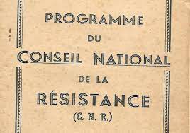 Ce documentaire retrace l'histoire du cnr, conseil national de la résistance, et de son programme.réalisatrice : Programme Du Conseil National De La Resistance Enseigner De Gaulle