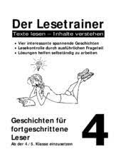 Kategorien und zum anderen unterteilt nach fächern. Lesemappen Mit Fragen Zum Textverstandnis Deutsch Klasse 4 Grundschulmaterial De