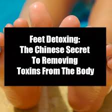 As to the reflexology system, the feet got energy zones and these are connected. Feet Detoxing The Chinese Secret To Removing Toxins From The Body