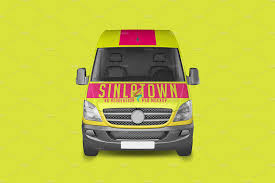 Transporter Van Psd Mockup Mockup Psd Mockup