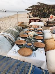 Interior And Exterior Designs Beach Dinner Beach Picnic Picnic