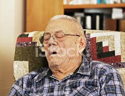 «der große nachteil dieser methode ist: Schlafender Alter Mann Stockfotos Freeimages Com