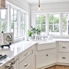 Corner kitchen windows are typically applied in many kitchens. Beautiful Homes Of Instagram Connecticut Beach House Home Bunch Interior Design Ideas