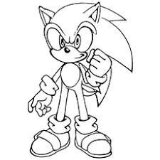 Free sonic coloring page to print and color, for kids. 21 Sonic The Hedgehog Coloring Pages Free Printable