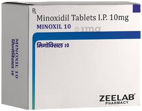 Buy Minoxil 10 Tablet Online: View Uses, Side Effects, Price, Substitutes | 1mg
