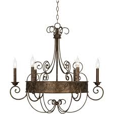 Does this put out enough light over a dining room table with no shadowing. Franklin Iron Works Rust Bronze Candelabra Chandelier 30 Wide Rustic Metal 6 Light Fixture For Dining Room House Foyer Kitchen Target
