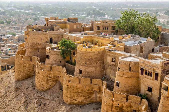 Jaisalmer Golden Fort, AI generated