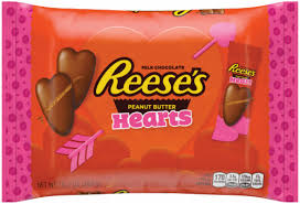These miniature reese's peanut butter cups are available in a variety of foil wrapped covers, which make them perfect to match any season, celebration, or party theme. Mariano S Reese S Valentine S Milk Chocolate Peanut Butter Hearts Candy 10 2 Oz