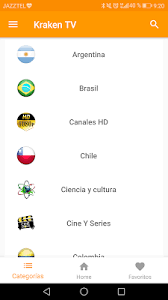Con la aplicación new kraken tv free vesion, puede ver decenas de canales de televisión diferentes desde la comodidad de su dispositivo android. Aporte Kraken Tv Ver Canales Argentinos Tnt Sports Fox Sports Premium Sin Geobloqueo Actualizado 16 4 18 Foro De Argim