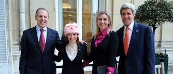 Дженнифер рене (джен) псаки (jennifer rene «jen» psaki). Jen Psaki Donned Hammer And Sickle Hat During 2014 Meeting With Russian Officials The Daily Caller
