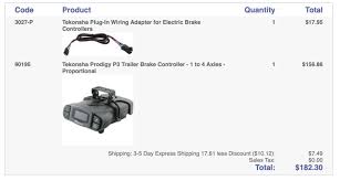 $151.45 my 2016 ram 1500 hemi lonestar. 07 Phaeton Brake Controller Wiring Irv2 Forums