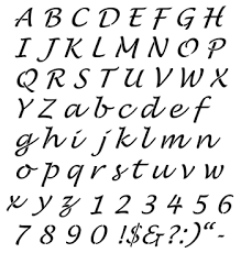 Get the full set of 26 7 inch stencil letters to print here. Lucinda Alphabet Stencil Set Sp Stencils