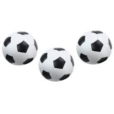 Voetbal is niet alleen in nederland, maar wereldwijd de populairste sport en dat heeft natuurlijk een reden: Lena Zachte Voetballen Set Van 3 Zwart Wit 10 Cm Pinkorblue Nl