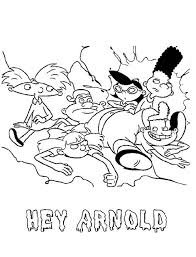 He and his buddy gerald. Hey Arnold Coloring Pages Best Coloring Pages For Kids