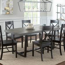Maybe you would like to learn more about one of these? 7 Piece Farmhouse Dining Set In Grey Black Walker Edison C72dstrgbl 7