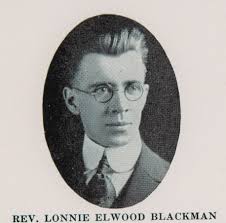 Rev Lonnie Elwood Blackman (1892-1969)