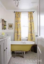 • #hashtagdecor later modern modular bathroom design ideas 2020, small bathroom floor tiles, modern bathroom wall tile design ideas. Inspired By Clawfoot Tubs The Inspired Room Yellow Bathrooms Chic Bathrooms Shabby Chic Bathroom