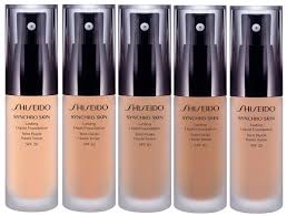 Shiseido Synchro Skin Lasting Liquid Foundation Teint Fluide Haute Tenue Shiseido Synchro Skin Lasting Liquid Foundations