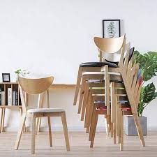 Dining chairs don't just have to look good, but should feel good, too. Nordmyra Chair Ikea Style Stackable Dining Chairs Norpel