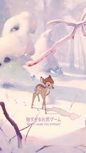 Bambi Wallpaper Disney Aesthetic Cartoon Wallpaper Bambi Disney