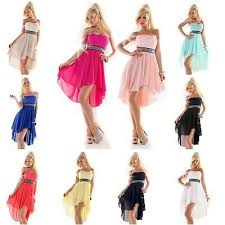 Abschlusskleider empfang kleider gezeigt farbe : Damenmode Abiballkleid Abendkleid Vorne Kurz Hinten Lang Vokuhila Chiffon Maxikleid 3167 Kleidung Accessoires Sticisce Sredisce Si