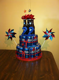 Cake Ideas For Your Boyfriend S Birthday 22nd Birthday Beer Cake For My Boyfriend So Cute So Easy Birthday Beer Cake Beer Cake Beer Birthday
