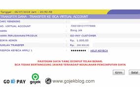 Check spelling or type a new query. Mudahnya Top Up Gopay Via Atm M Banking Dan Klik Bca Blog Ojek Online