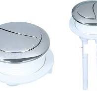 Toilettenspülknopf 38/48/58 mm Universal-WC-Knopf, WC-Wassertank, Spülung,  doppelter Druckknopf, doppelt mit 2 Stangen (Color : 58mm) : Amazon.de: ...