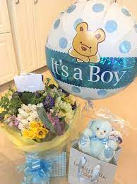 Über 80% neue produkte zum festpreis. Baby Boy Flowers And Balloon Online
