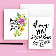 Free Printable Mothers Day Cards For Grandma