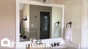 The ombre yarn has a cool, boho look that adds a luxurious pop to any room. 27 Homepage Bathroom Mirror Frame Plans You Can Diy Easily