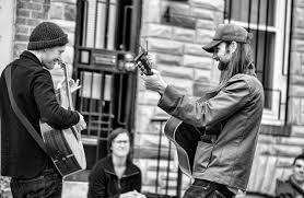 Caleb Stine Serenades Neighbors with the help of the Creative Alliance