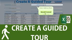 How To Create A Guided Tour In Excel