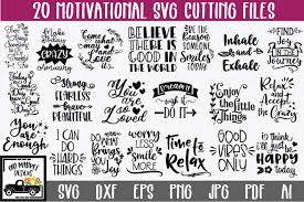 Download Motivational Svg Cut File Bundle Inspirational Sayings By Shannon Keyser Thehungryjpeg Com