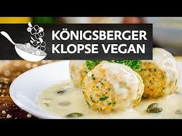 Konigsberger Klopse Mit Kapernsauce Vegan Rezept Rezepte Klopse Gesunde Rezepte