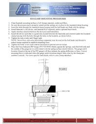 scr clamp mounting procedures 1. clean