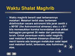 3 jam 50 menit menuju waktu sholat subuh di kota jakarta 00:00. Penentuan Waktu Shalat Dan Shaum Ppt Download