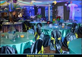 Kid's reading corner looks like it's under the sea. Ocean Themed Birthday Party Decorations Novocom Top