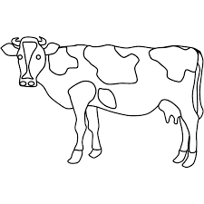 Weitere ideen zu malvorlagen, ausmalbilder, ausmalen. Kostenlose Malvorlage Tiere Ausmalbild Kuh Zum Ausmalen