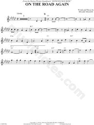 Movie soundtrack by various artists. On The Road Again From Honeysuckle Rose Sheet Music Trumpet Solo In Gb Major Download Print Sku Mn0019323