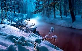 Все 3d 60 избранных абстракция. Fondos De Invierno Con Paisajes Nevados Wallpapers Paisaje Nieve Paisajes Bosque De Noche