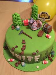 Birthday Cake Ideas For 9 Year Old Boy Fortnite Cake For My Nine Year Old Birthday Cake Cake Birthdays