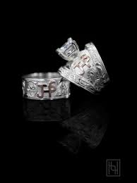 Romance Forever Ring Set Custom Rings By Hyo Silver Western Wedding Rings Wedding Rings Vintage Big Wedding Rings
