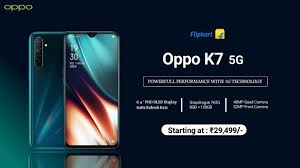 Oppo K7 5G - 8GB Ram ,Snapdragon 765G ...