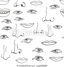 Human face is a very powerful tool in designer's toolbox. Face Parts Illustrations And Clipart 15 098 Face Parts Royalty Free Illustrations And Drawings Available To Search From Thousands Of Stock Vector Eps Clip Art Graphic Designers