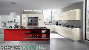 Ayuda a ganar amplitud y luminosidad. Cocinas Minimalistas Modernas Que No Puedes Perderte Decoracion De Salas