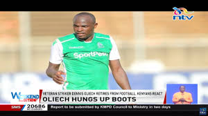 Born 2 february 1985) is a kenyan professional footballer who plays as a striker for kenyan premier league champions gor mahia f.c. Ntv Kenya Veteran Striker Dennis Oliech Retires From Facebook