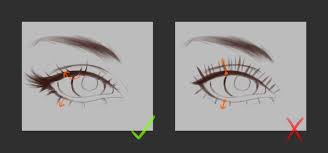How to draw eyelashes│step by step tutorial specially created for beginners. Guide To Rendering Expressive Eyes By Wajiha Clip Studio Tips