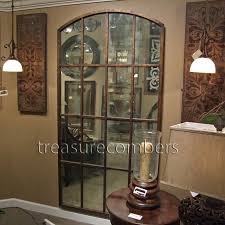 Uttermost Amiel Arch Leaner Mirror Large For The Home Incredible Arched Floor Regarding 15 Metal Floor Mirror Wall Leaning Floor Mirror
